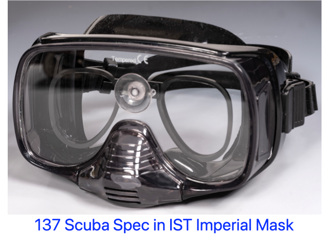 Scuba Spec Kit with IST M12 Imperial Dive Mask